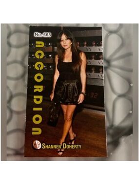 Shannen Doherty Beverly Hills 90210 Charmed Celebrity Mini Card Serial #’d /3